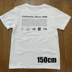 ザ・ノースフェイス　ヒストリカルロゴTシャツ　150cm ホワイト