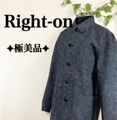 ✦極美品✦ Right-on デニム カバーオール ジャケット