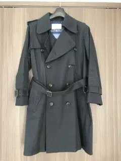 美品【ビューティフルピープル】トレンチコート 紺 140