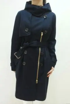 ara ara アラアラ トレンチコート ネイビー