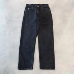 Wrangler ラングラー W32 ブラックデニム ボトム 黒 14763