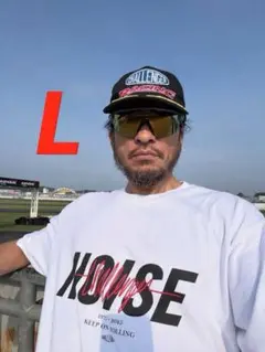 25SS CHALLENGER S/S NOISE TEE 白 L 長瀬