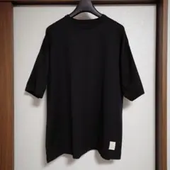 【極美品】AUBERGE　オーベルジュ　TRICO50　Tシャツ　黒　42
