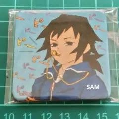 冨岡 義勇 スクエア缶バッジ キメツ学園 鬼滅の刃