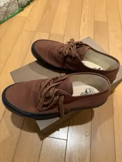 BEAMS ブラウン スエード スニーカー