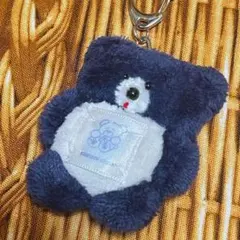初期 くずみちゃん ちびくずみ マスコット ぬいぐるみ キーホルダー 紺色