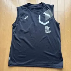 アシックス タンクトップ XL 黒