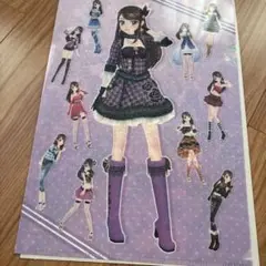 紫吹蘭クリアファイル