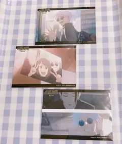 ❶呪術廻戦 五条悟 場面写ブロマイド コンビニ ネップリ 15枚 まとめ売り ➀呪術廻戦 五条悟 場面写ブロマイド コンビニ ネップリ 15枚