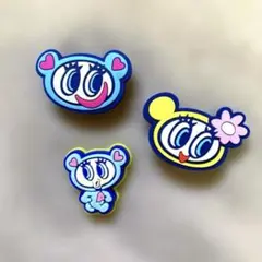 エンジェルブルー ジビッツ 3個セット 平成 レトロ