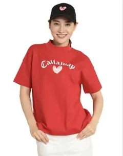 ラブキャロウェイ callaway 半袖Tシャツ 赤