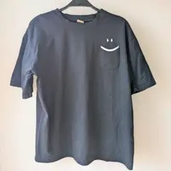 USED★スマイルTシャツ　黒