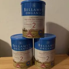 Bellamy's Organic 粉ミルク step2 900g×3缶