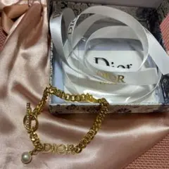 【匿名配送】DIOR ディオール ロゴ ブレスレット
