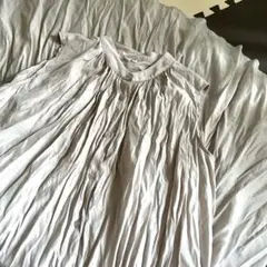 前開き　ワンピース