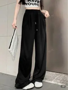SHEIN 黒 スウェット 88709202