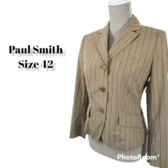 Paul Smith Black テーラードジャケット ストライプ 大きいサイズ