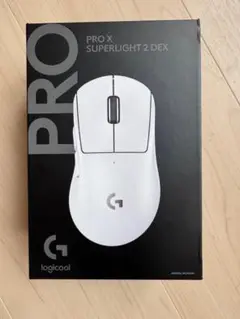 【新品未開封】ロジクール GPRO X SUPERLIGHT2 DEX ホワイト