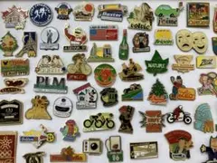 フランス雑貨★ピンズ ピンバッジ55個セット★PSN020