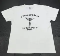 ENGINE STALL エンジンストール ロゴプリント 半袖Tシャツ