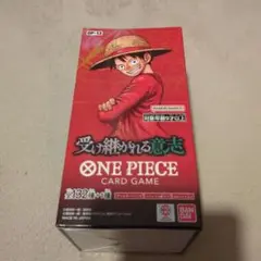 ONE PIECE CARD GAME BOX＋2枚　受け継がれる意志　新品