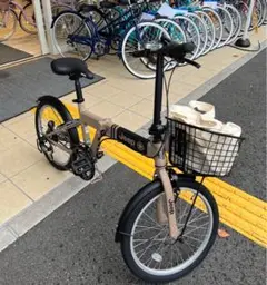 【美品】JEEP六段変速自転車 保証付き 折りたたみ