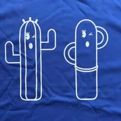 サボテンとハニワTシャツ