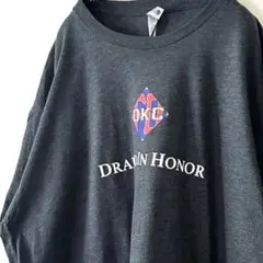 OKC DRAPD IN HONOR Tシャツ XL グレー 灰色 古着