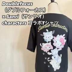 Doublefocus × Sanrio コラボTシャツ 半袖　　キティちゃん