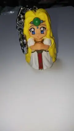 アニメ魔法騎士レイアース「エメロード姫」フィギュアキーホルダー