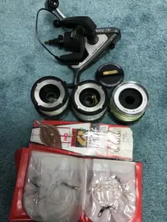 シマノ チタノス パワーエアロ GT7000 (仕掛 おまけリール付) お買得…