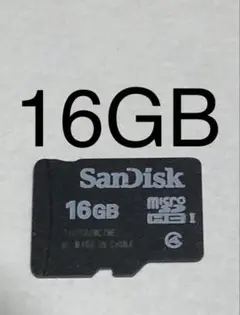 マイクロSDカード 16GB sandisk サンディスク 動作確認済 E