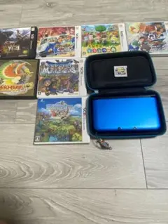 ニンテンドー3DS LL ブルー×ブラック