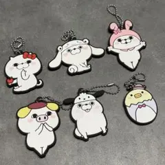 [ヨッシースタンプ]サンリオコラボラバーストラップ コンプリートセット