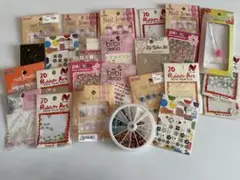 【新品】ネイルアートシール計23枚・スワロフスキー、スティックをセットで！