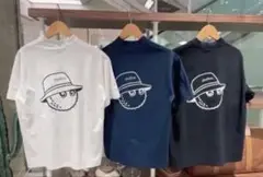 L 黒　マルボンゴルフ MALBON GOLF 　ウエア　メンズウェア　ネイビー