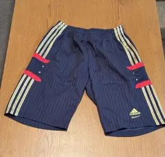 【中古】アディダス プロフェッショナル ハーフパンツ ジャージ素材 サイズ M