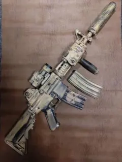 ☆値下次世代電動ガン　M4 CQB-R アメリカンスナイパーカスタム　リポ化済み ☆値下次世代電動ガン M4 CQB-R アメリカンスナイパーカスタム