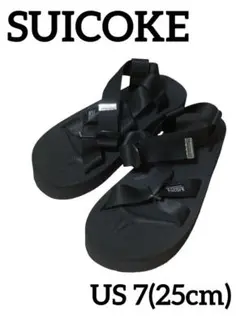 SUICOKE スイコック サンダル 25cm 黒