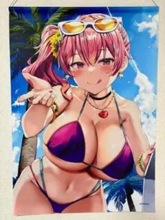 Belko めくれるB2Wスエードタペストリー