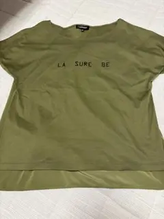 LAUTREAMONT オリーブ色 Tシャツ 38