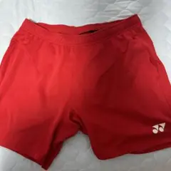 YONEX バドミントンパンツ 赤 O