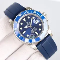 ROLEX SUBMARINER ブルー ラバーストラップ