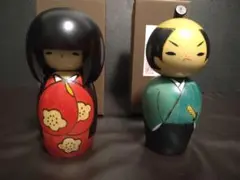 【卯三郎こけし】創作こけし 好日 若侍