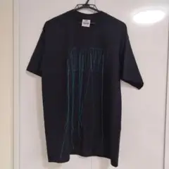 PRO CLUBたれ糸デザイン ブラック Tシャツ Lサイズ