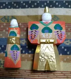 奈良一刀彫　立雛２号　青紫園 晃 作　その② 奈良一刀彫 立雛2号 青紫園 晃 作 その③ - メルカリ