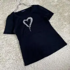 4℃ ヨンドシー (38) スパンコール Tシャツ