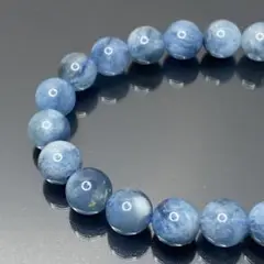 G384 ブラックアクアマリン 天然石 パワーストーン ブレスレット