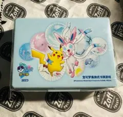 中国限定 ポケカ ピカチュウ＆ニンフィア 杭州公式大会 ダメカンケース