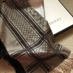 GUCCI グッチ ストール GG柄